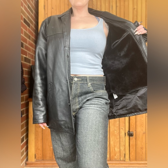 Jonathan Robert’s Authentic leather Jacket.  Size LARGE - Picture 1 of 4